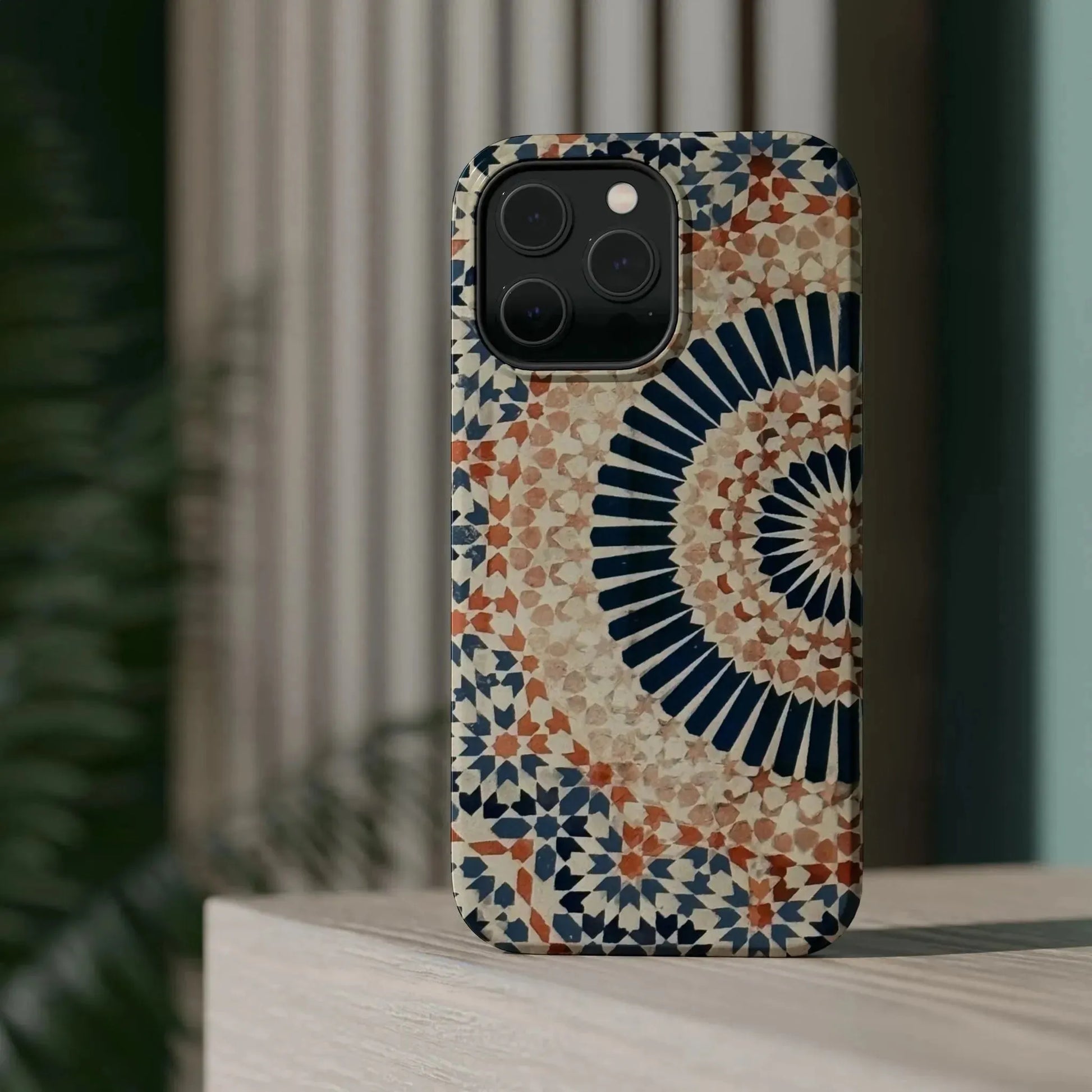 Moroccan Design Iphone Magnetic Tough Cases book cover