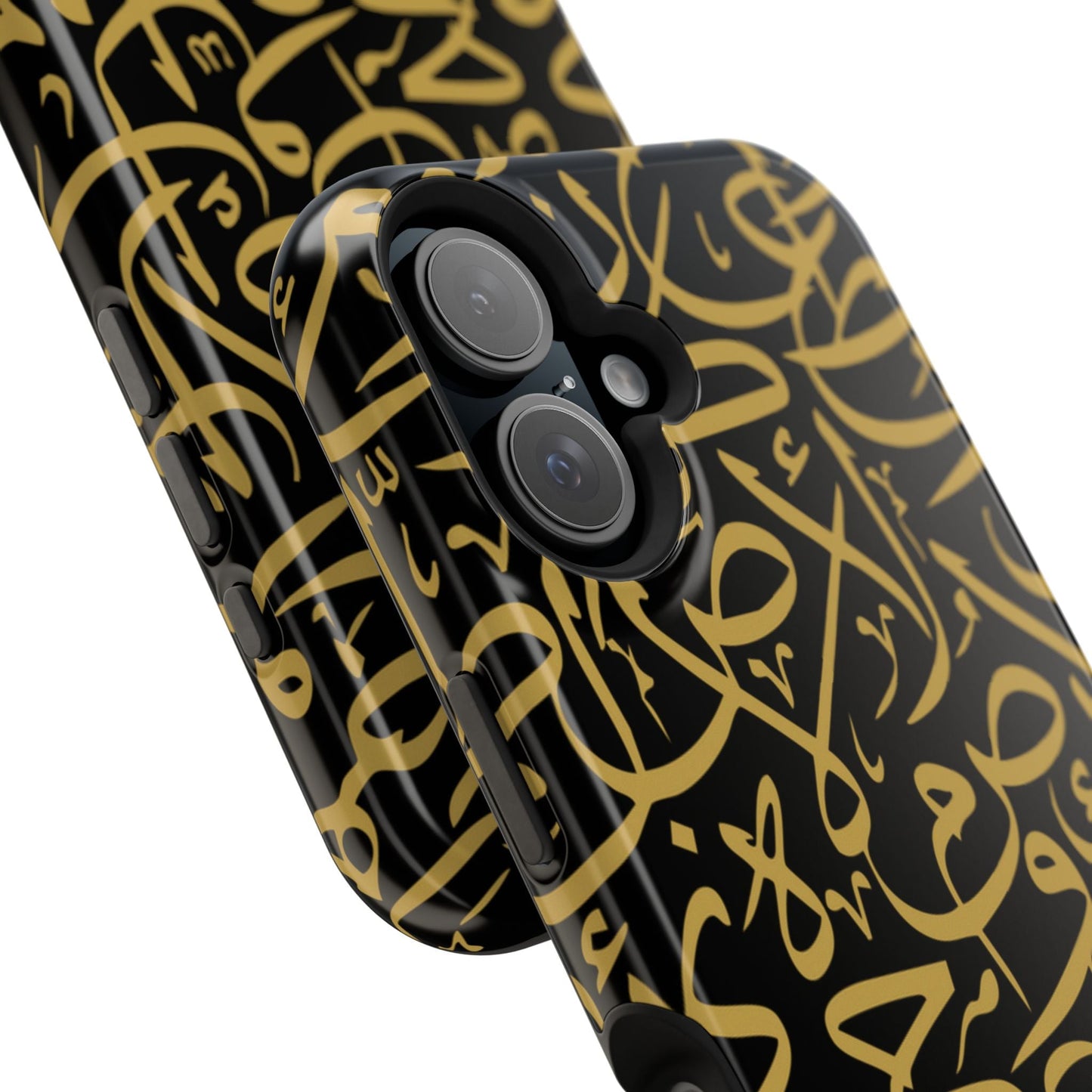 Black and Gold Arabic Letters  Iphone Magnetic Tough Cases