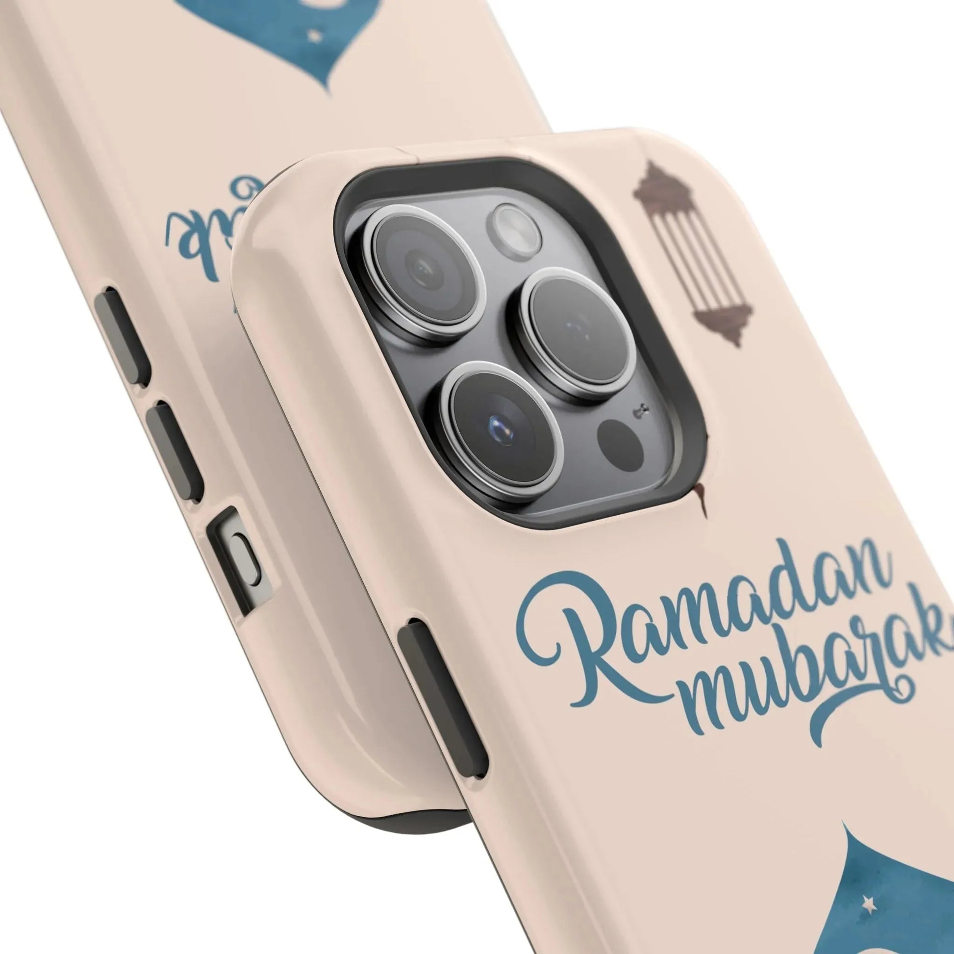 Ramadan Mubarak Design - Iphone Magnetic Tough Case book cover