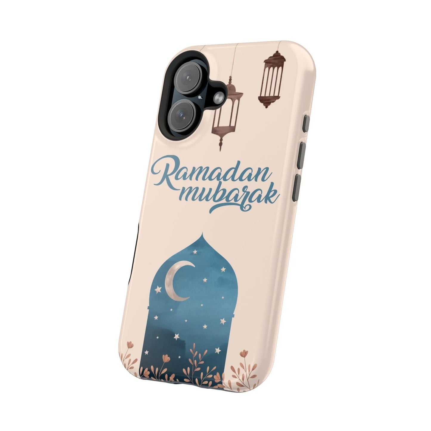 Ramadan Mubarak Design - Iphone Magnetic Tough Case book cover