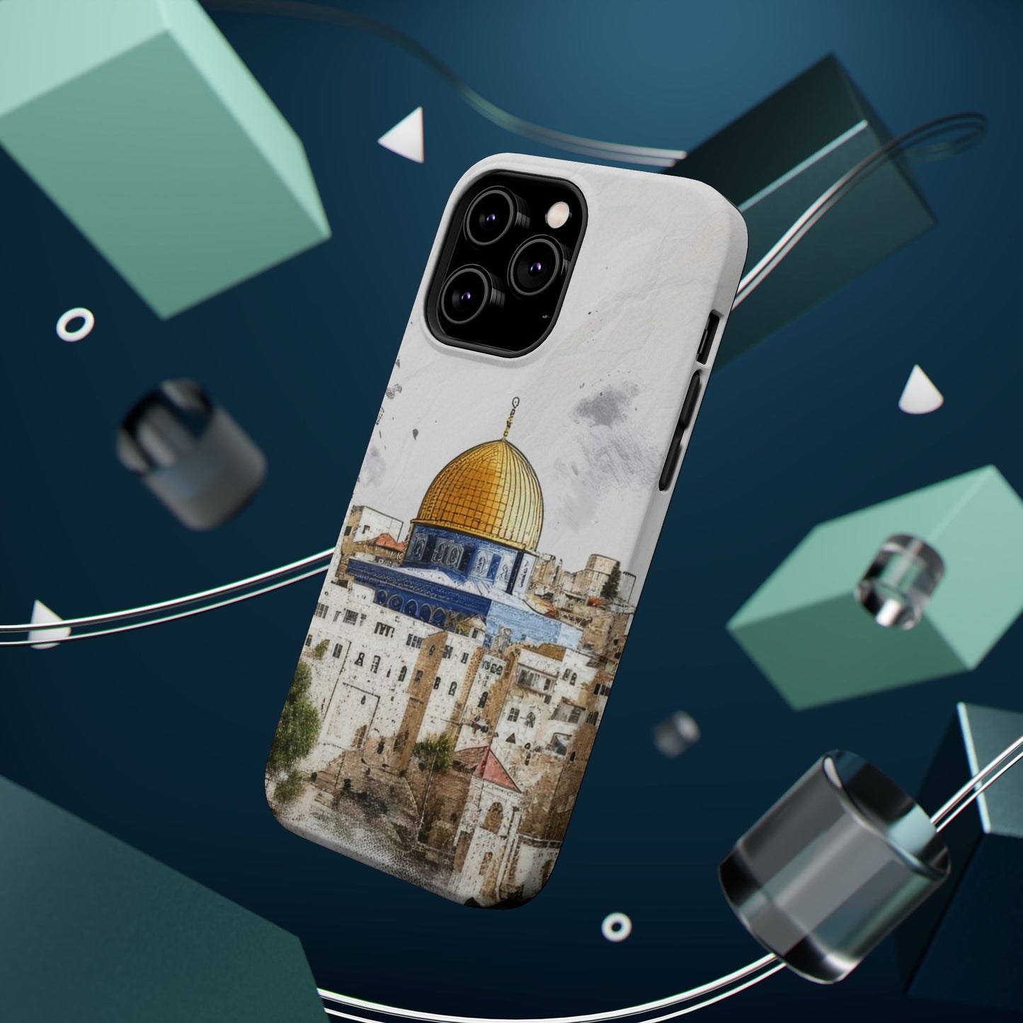 Jerusalem City  2 Design Iphone Magnetic Tough Case