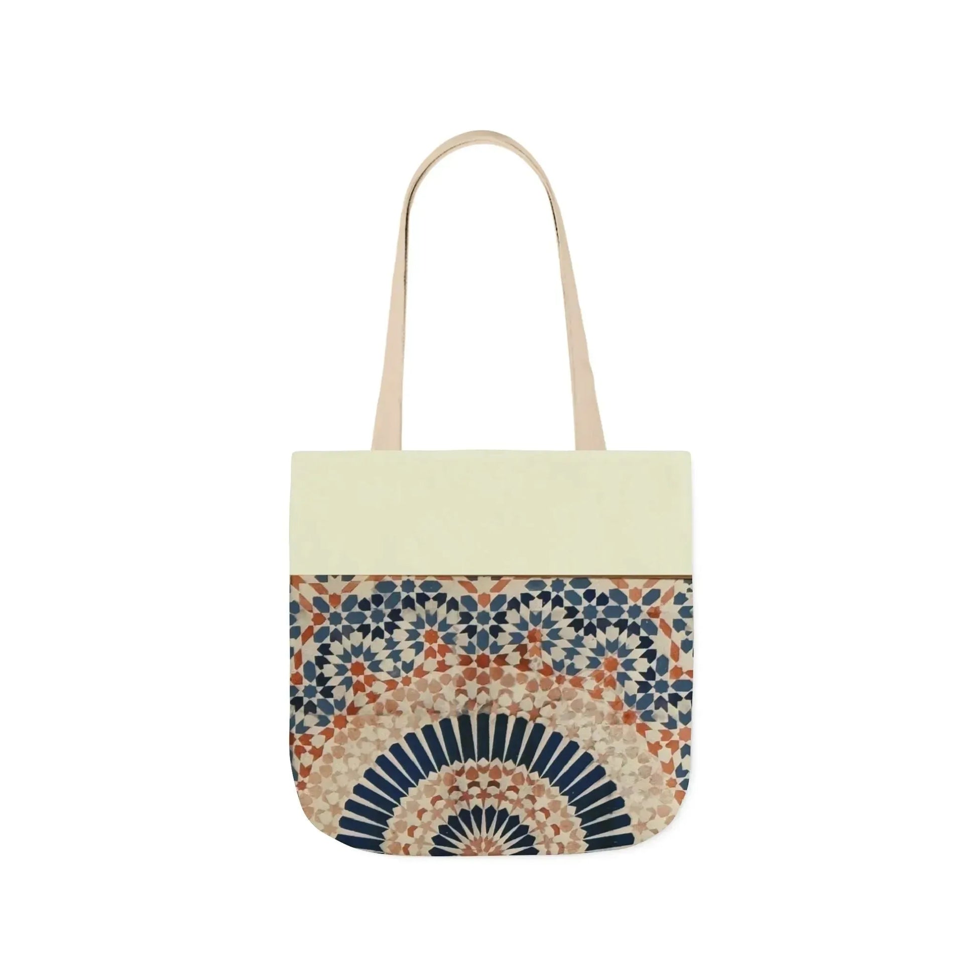 Moroccan Design Tote Bag, 3-Color Straps book cover