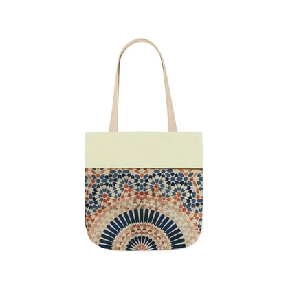Moroccan Design Tote Bag, 3-Color Straps book cover