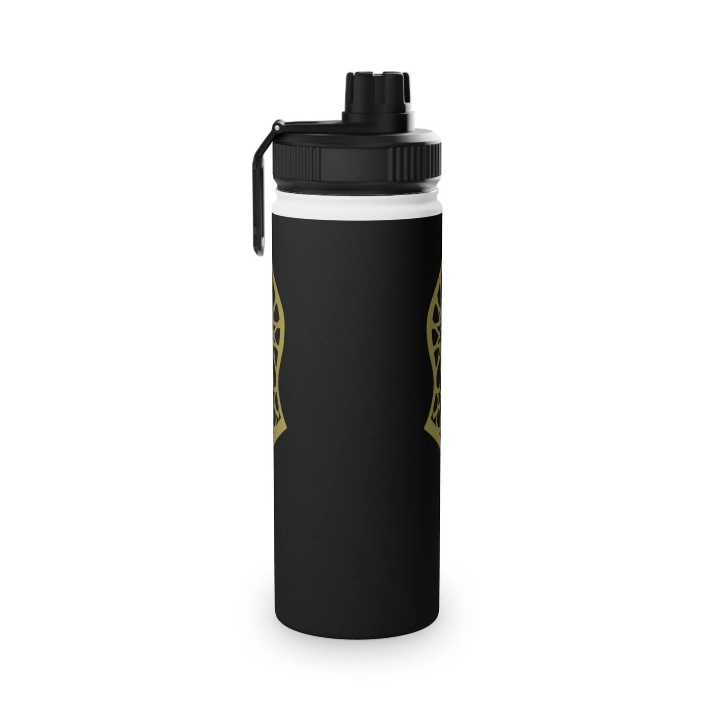 Sandala Stylish Stainless Steel Water Bottle with Sports Lid book cover
