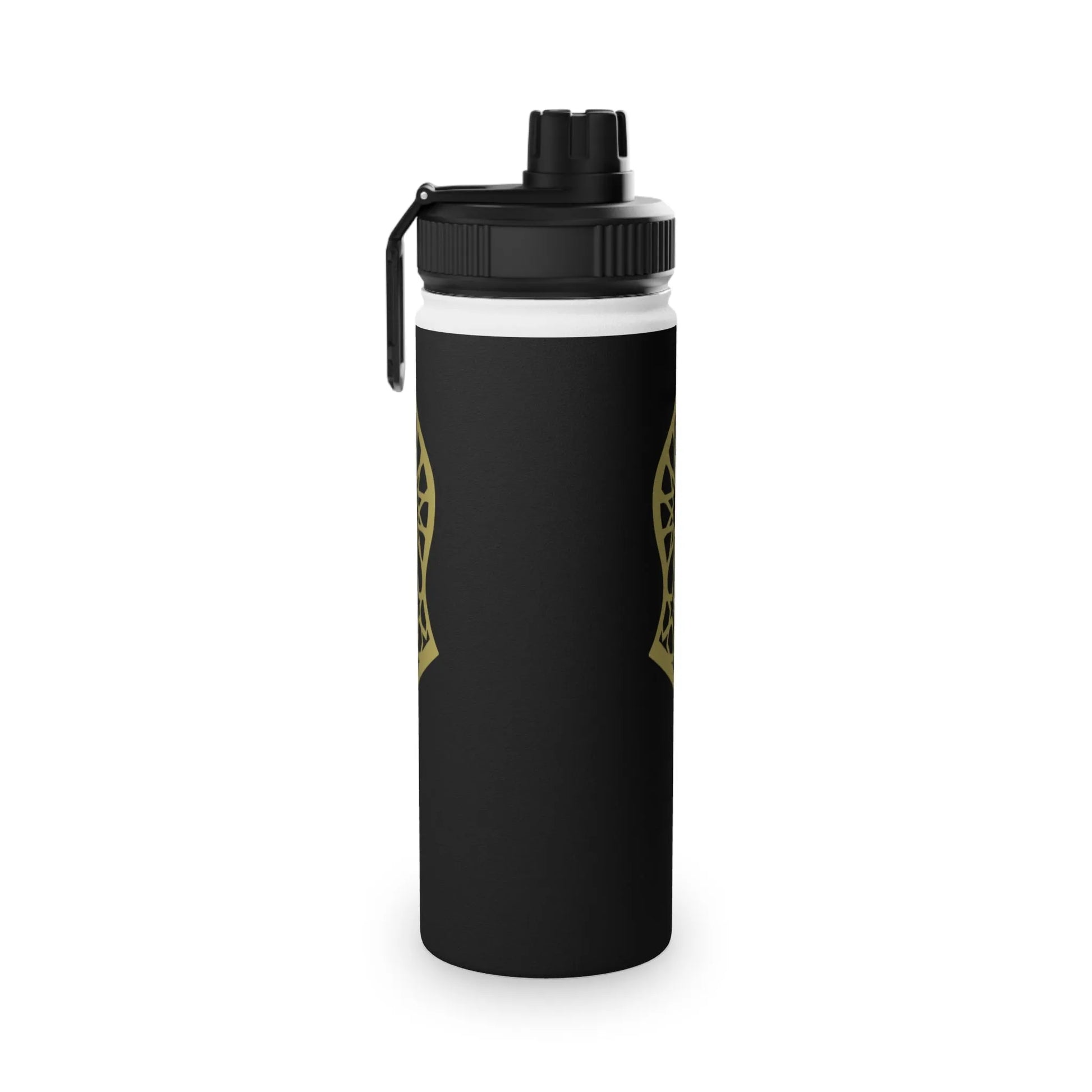 Sandala Stylish Stainless Steel Water Bottle with Sports Lid book cover