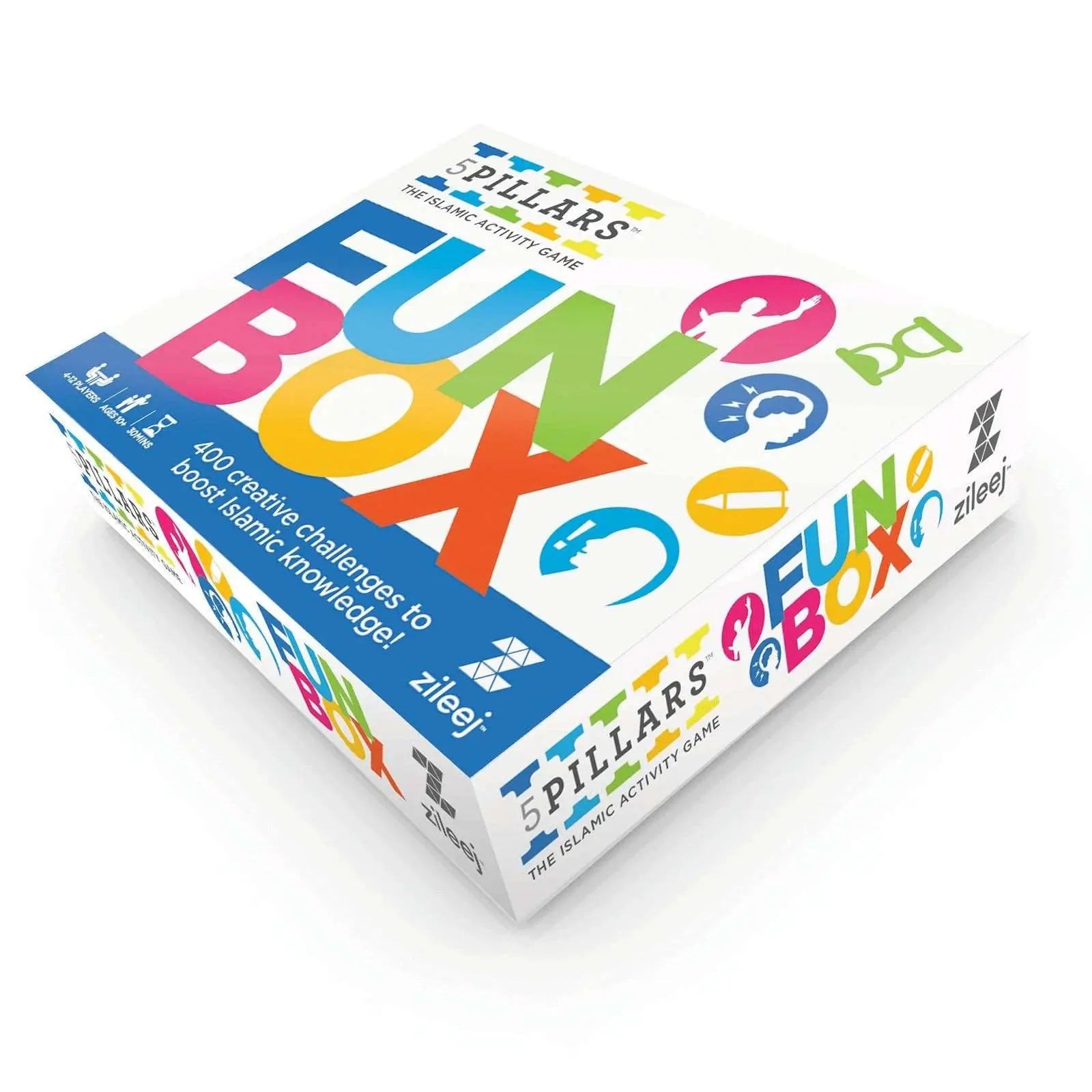 5Pillars: FUN BOX - The Islamic Activity Game Published by Zileej