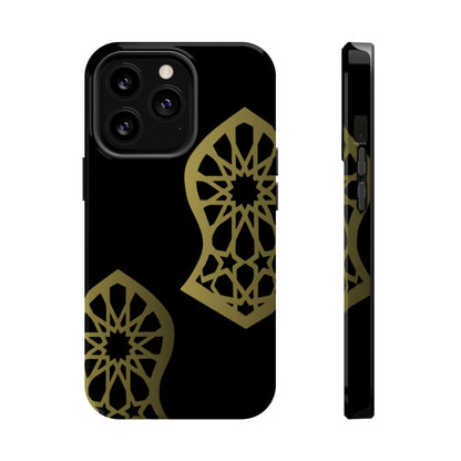 Grey and Gold Sandala Design Iphone Magnetic Tough Cases