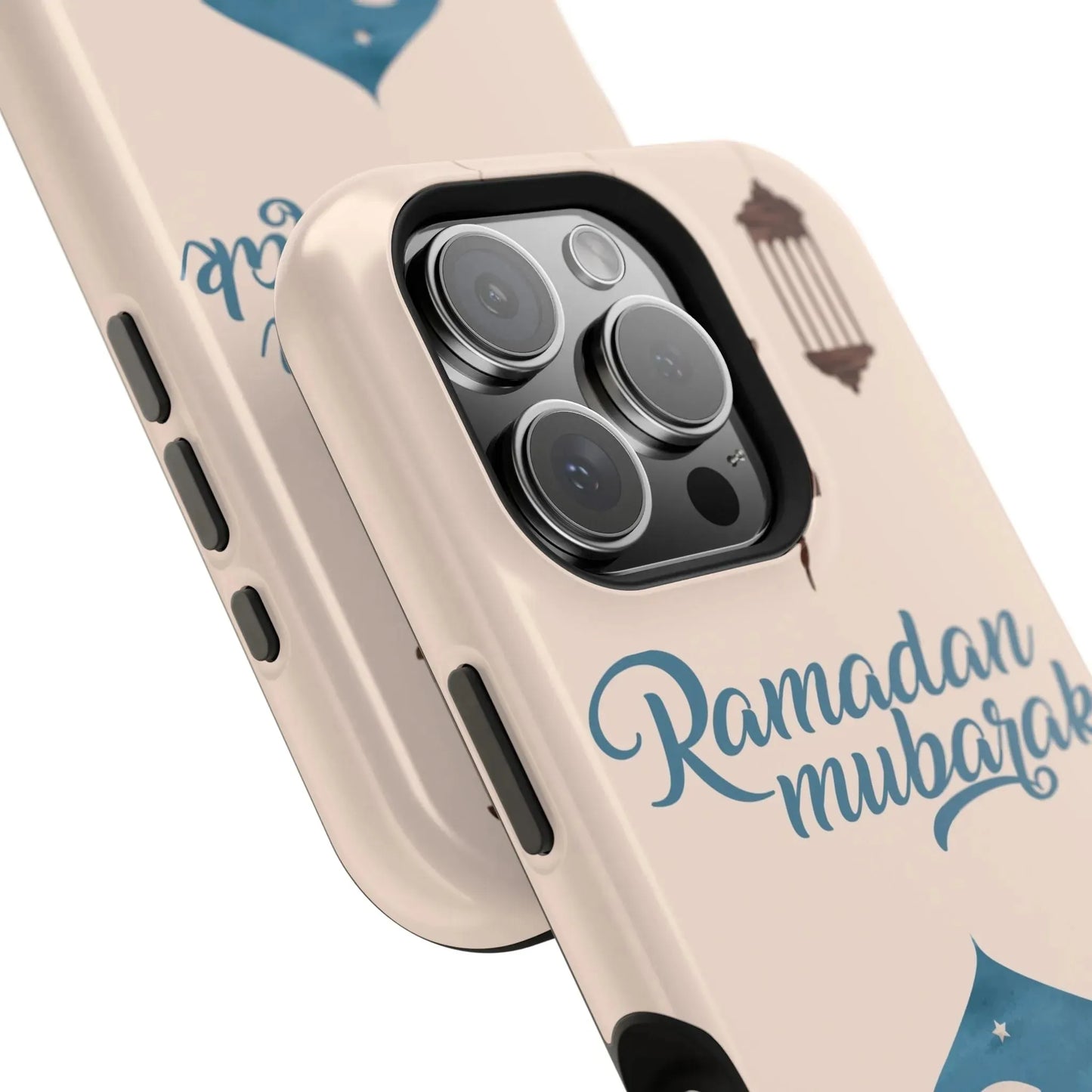 Ramadan Mubarak Design - Iphone Magnetic Tough Case book cover