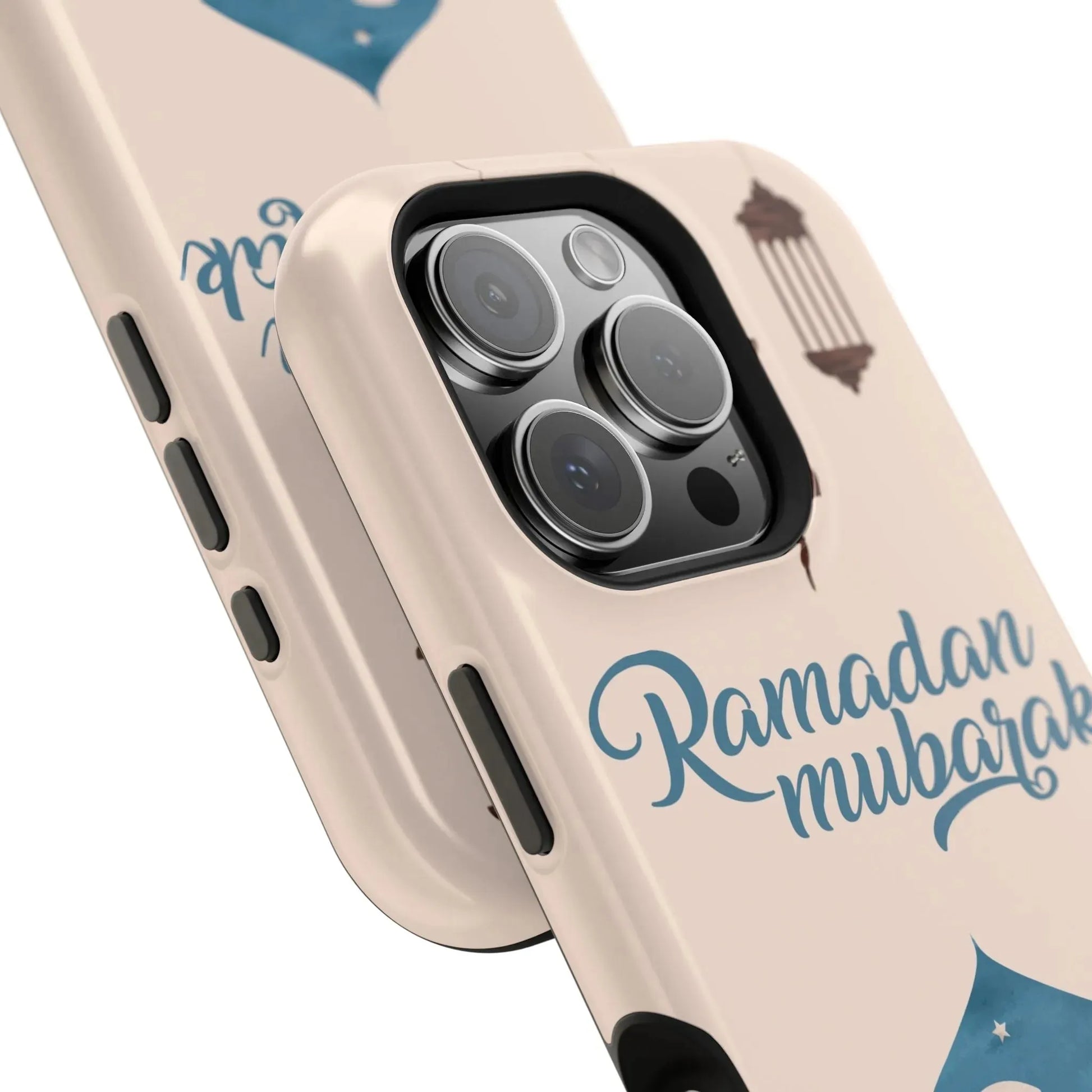 Ramadan Mubarak Design - Iphone Magnetic Tough Case book cover