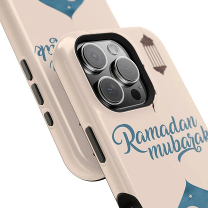 Ramadan Mubarak Design - Iphone Magnetic Tough Case book cover