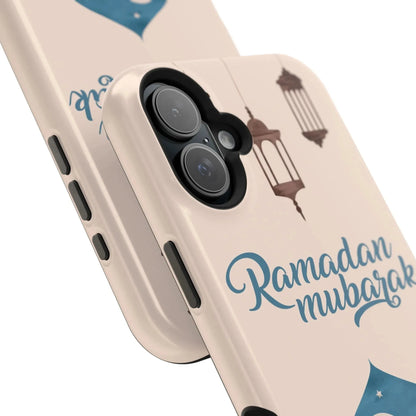 Ramadan Mubarak Design - Iphone Magnetic Tough Case book cover