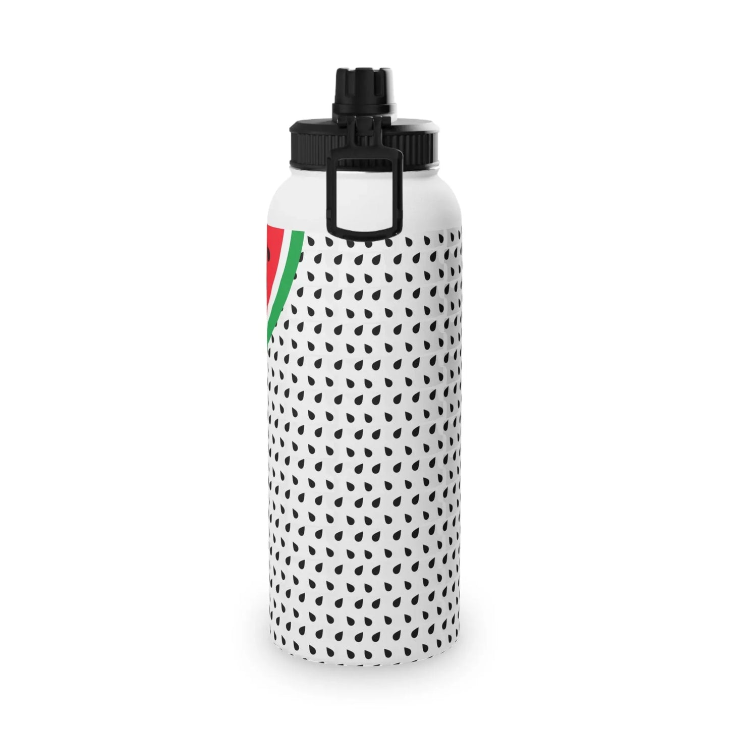 Watermelon Stylish Stainless Steel Water Bottle with Sports Lid book cover