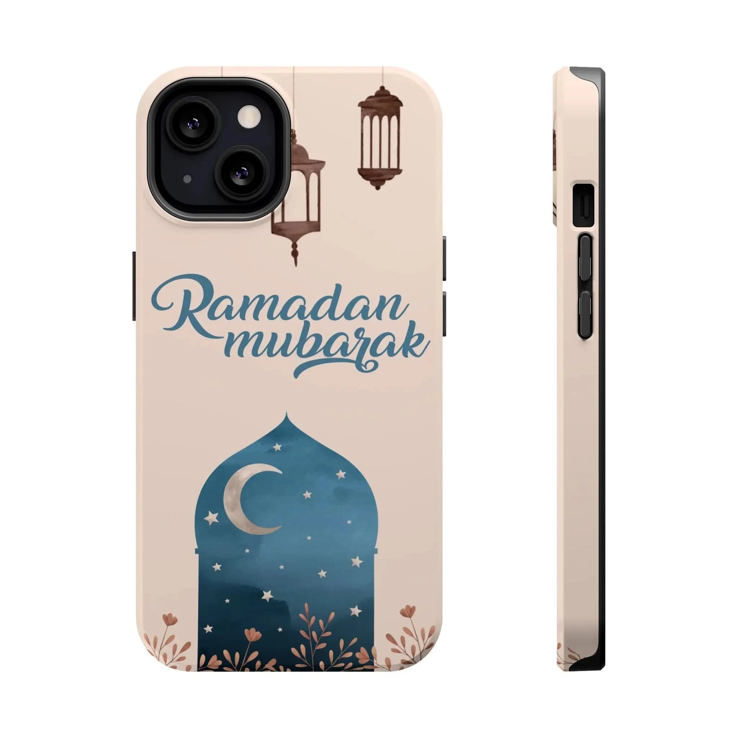 Ramadan Mubarak Design - Iphone Magnetic Tough Case book cover