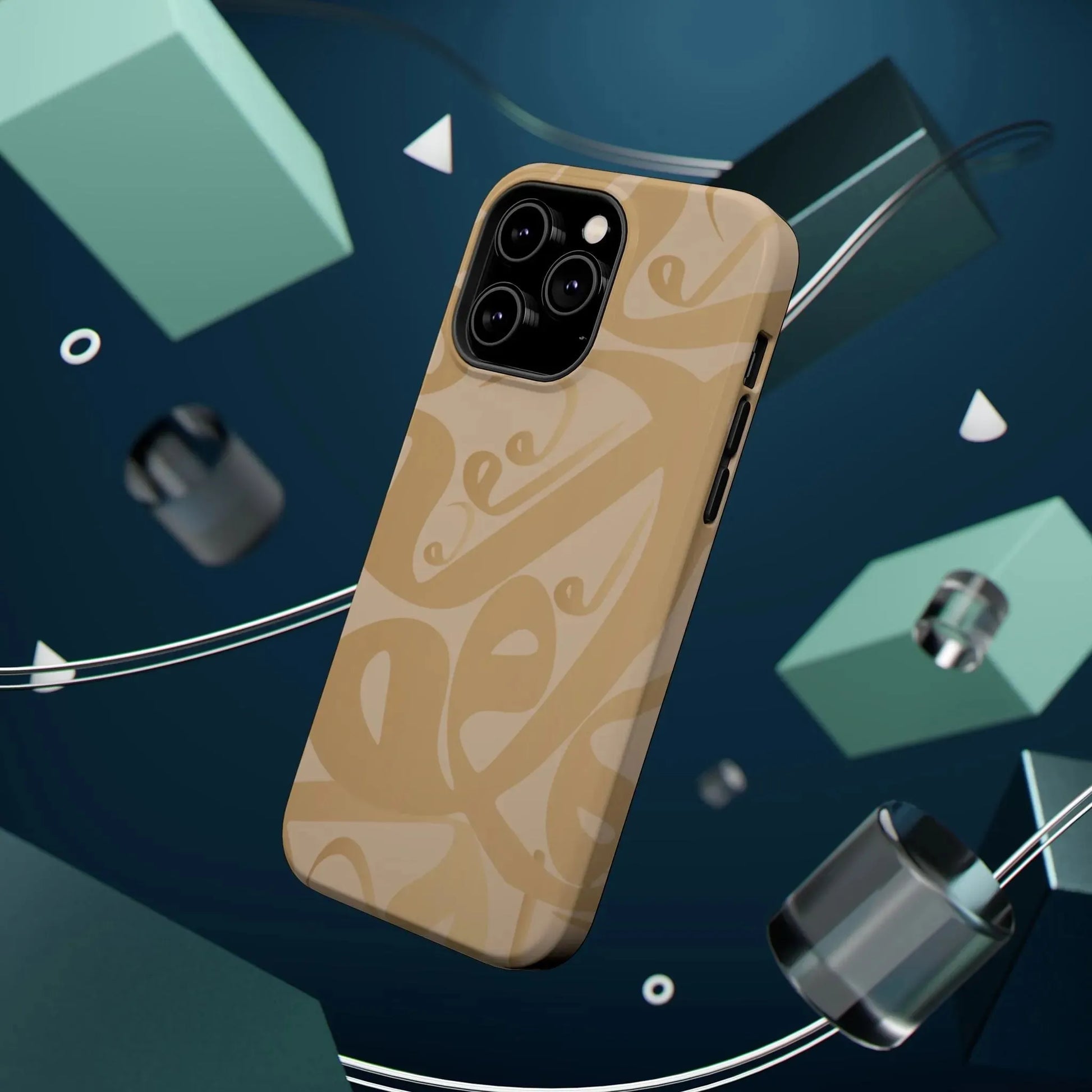 Waw " Design - Iphone Magnetic Tough Case book cover