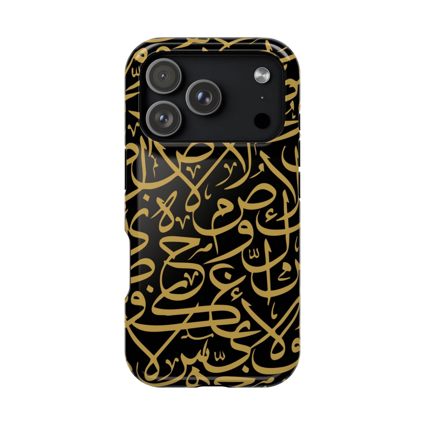 Black and Gold Arabic Letters  Iphone Magnetic Tough Cases