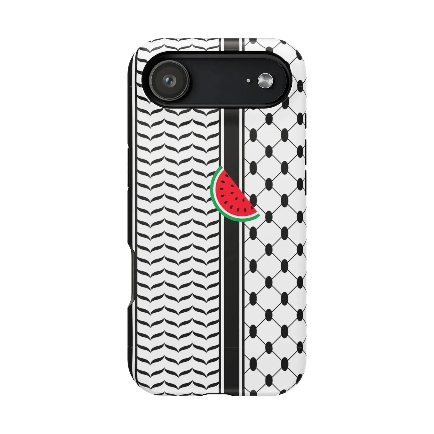 Kufieh Geometric Design Iphone Magnetic Tough Case book cover