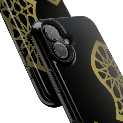 Grey and Gold Sandala Design Iphone Magnetic Tough Cases