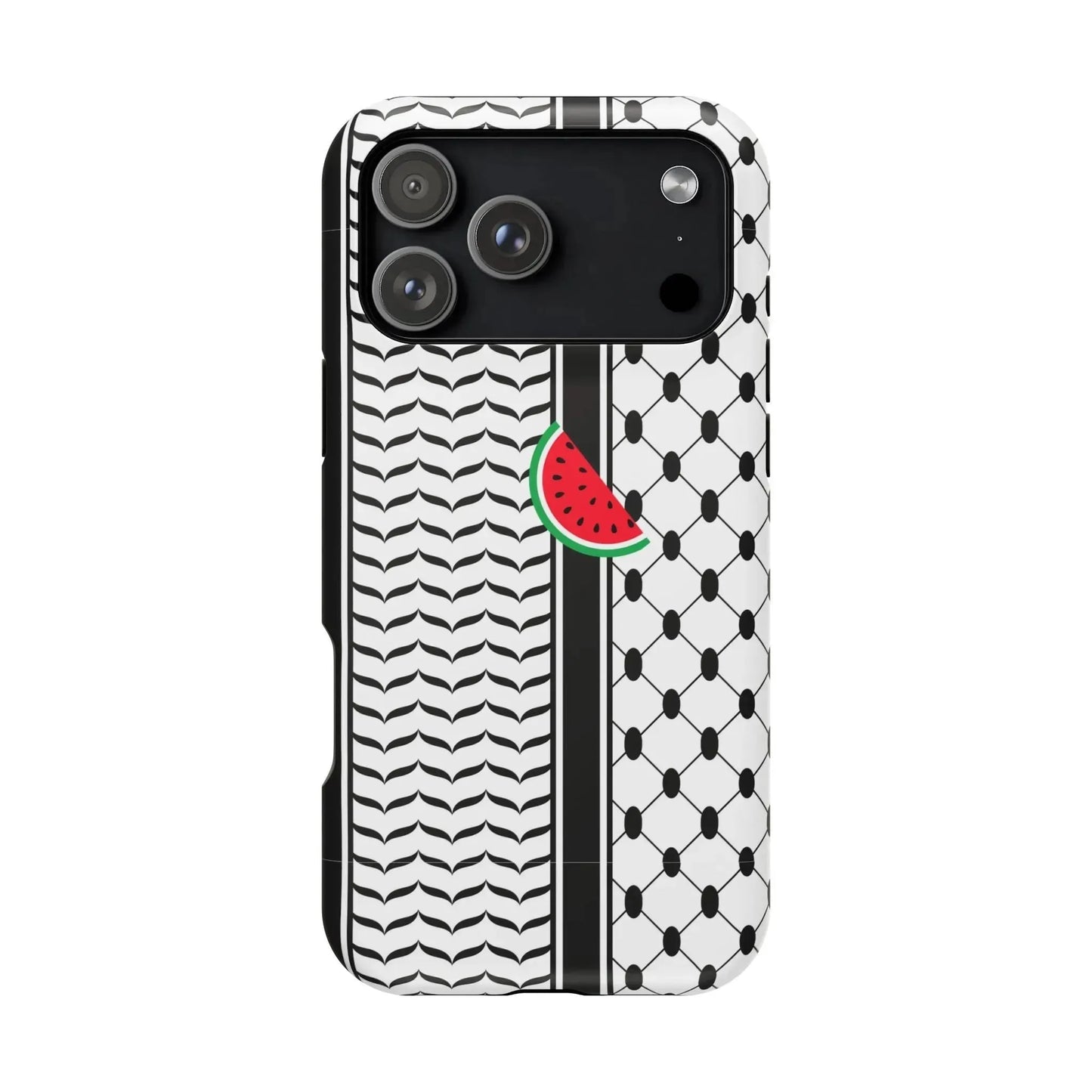 Kufieh Geometric Design Iphone Magnetic Tough Case book cover