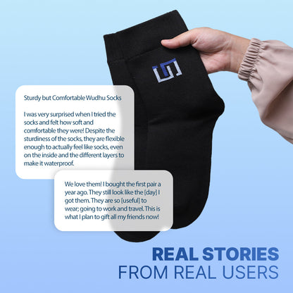 The Wudhu Socks: Year-Round Socks for Ablution