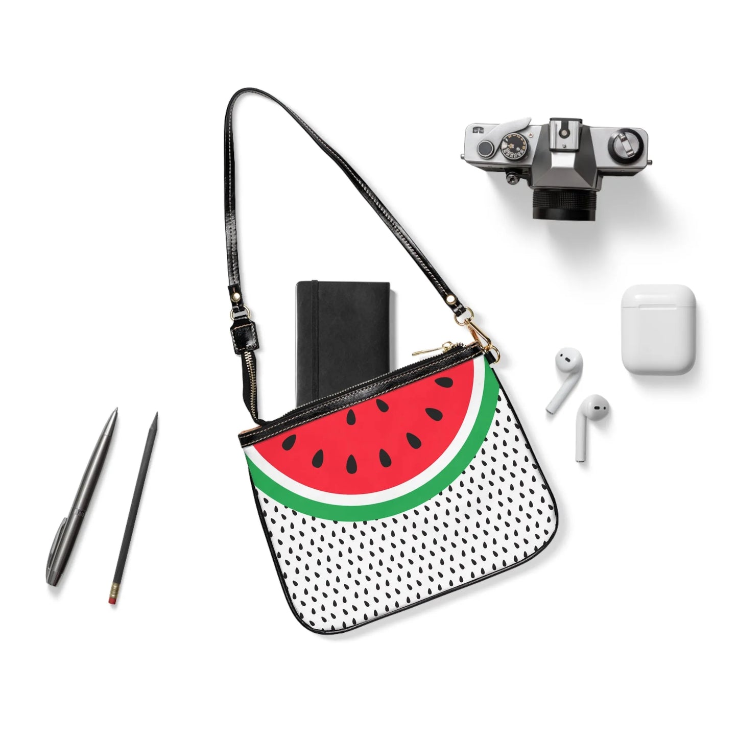 Watermelon Shoulder Bag - Small Leather Crossbody Purse book cover