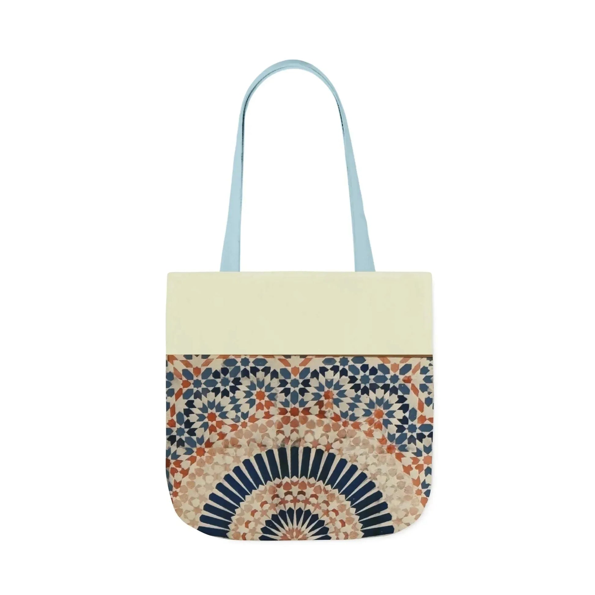 Moroccan Design Tote Bag, 3-Color Straps book cover