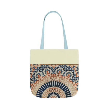 Moroccan Design Tote Bag, 3-Color Straps book cover