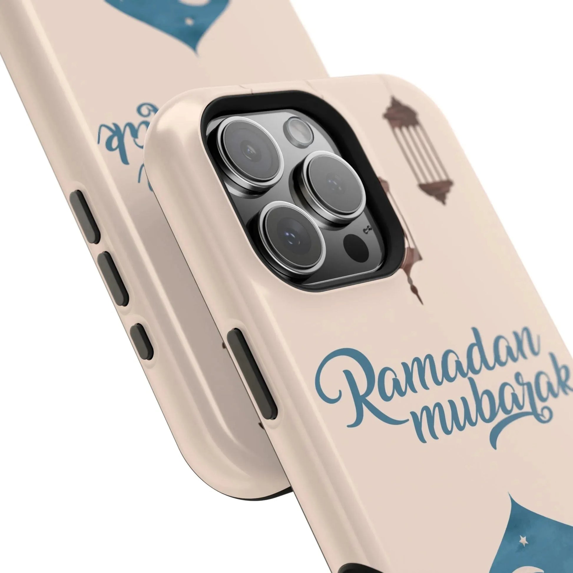Ramadan Mubarak Design - Iphone Magnetic Tough Case book cover