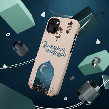 Ramadan Mubarak Design - Iphone Magnetic Tough Case book cover