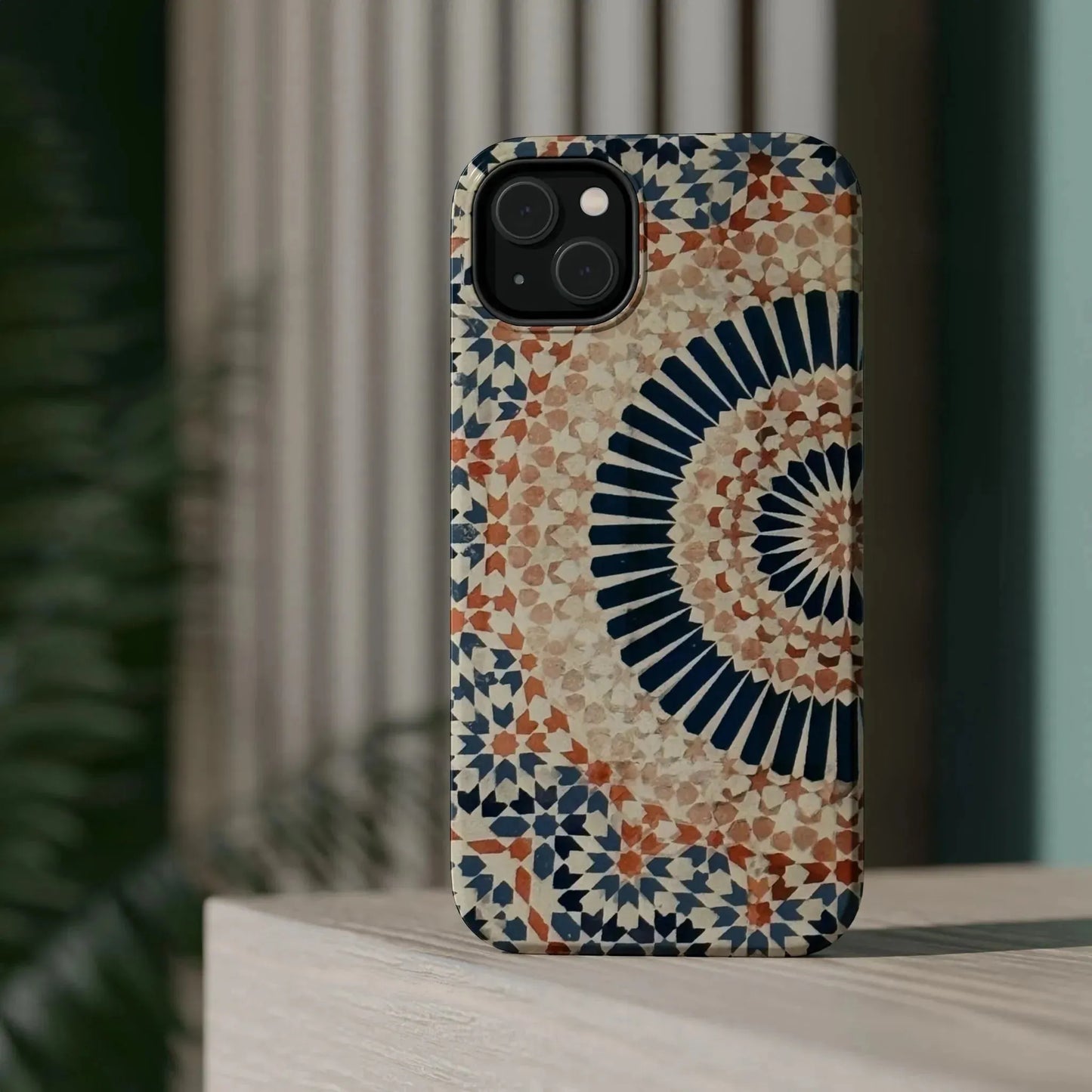 Moroccan Design Iphone Magnetic Tough Cases book cover