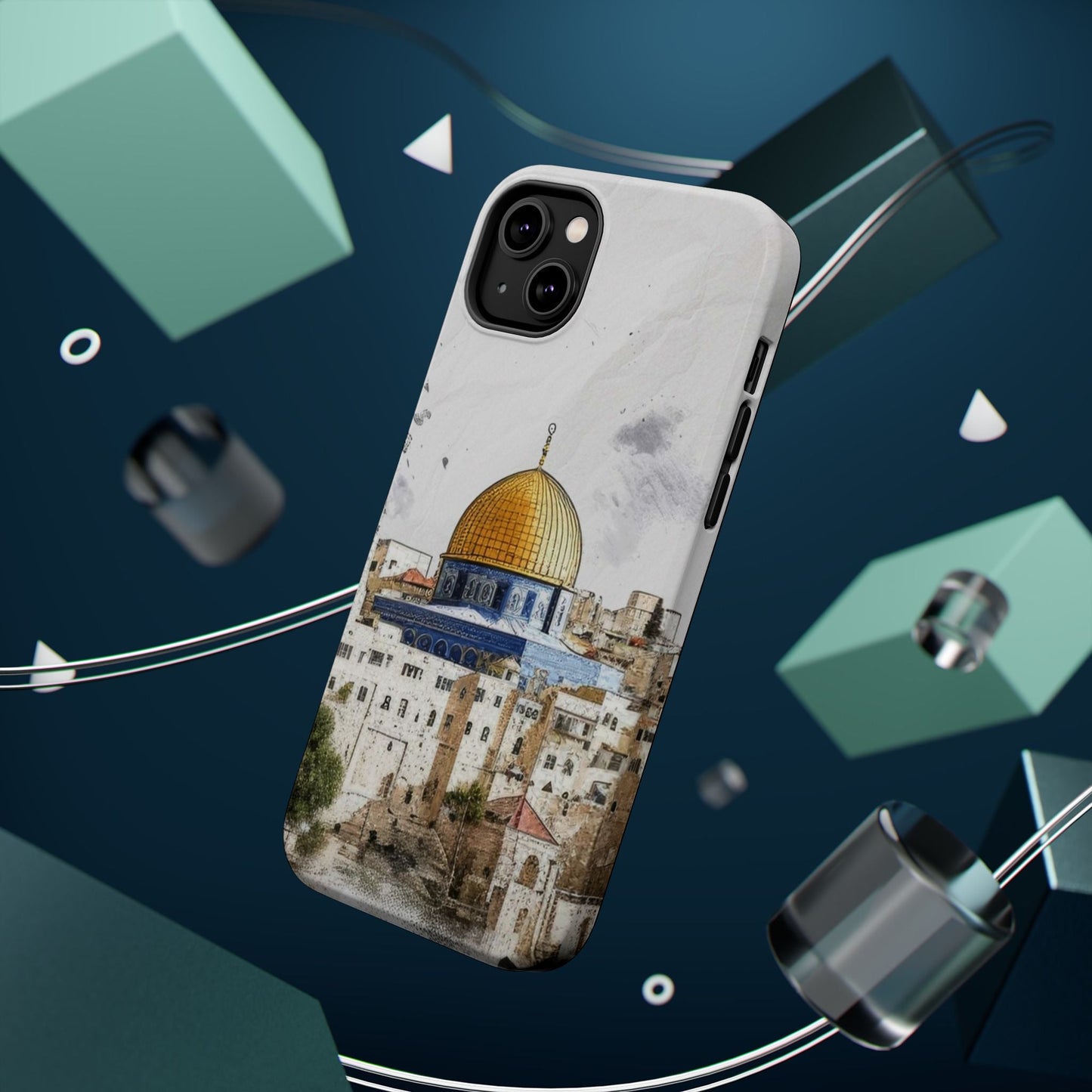 Jerusalem City  2 Design Iphone Magnetic Tough Case