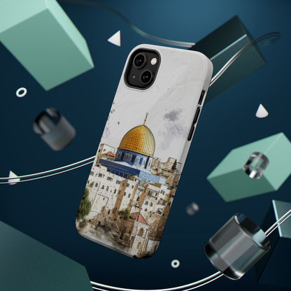 Jerusalem City  2 Design Iphone Magnetic Tough Case