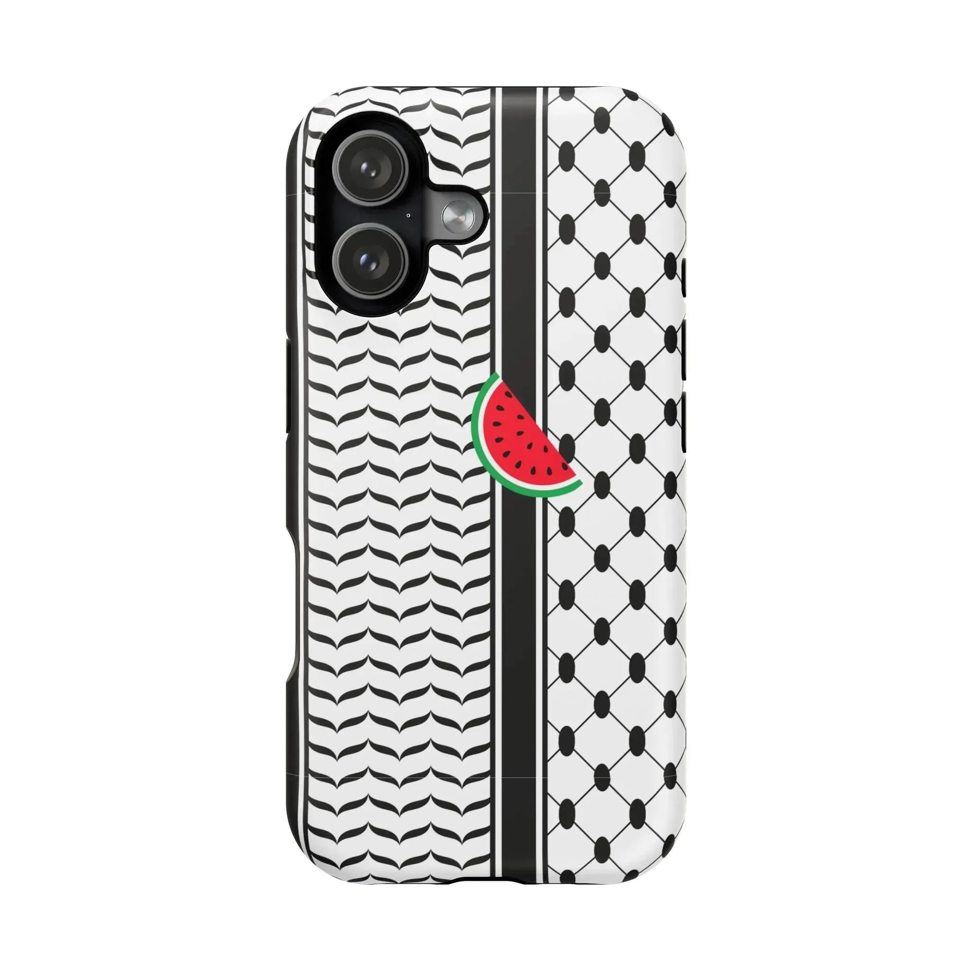 Kufieh Geometric Design Iphone Magnetic Tough Case book cover