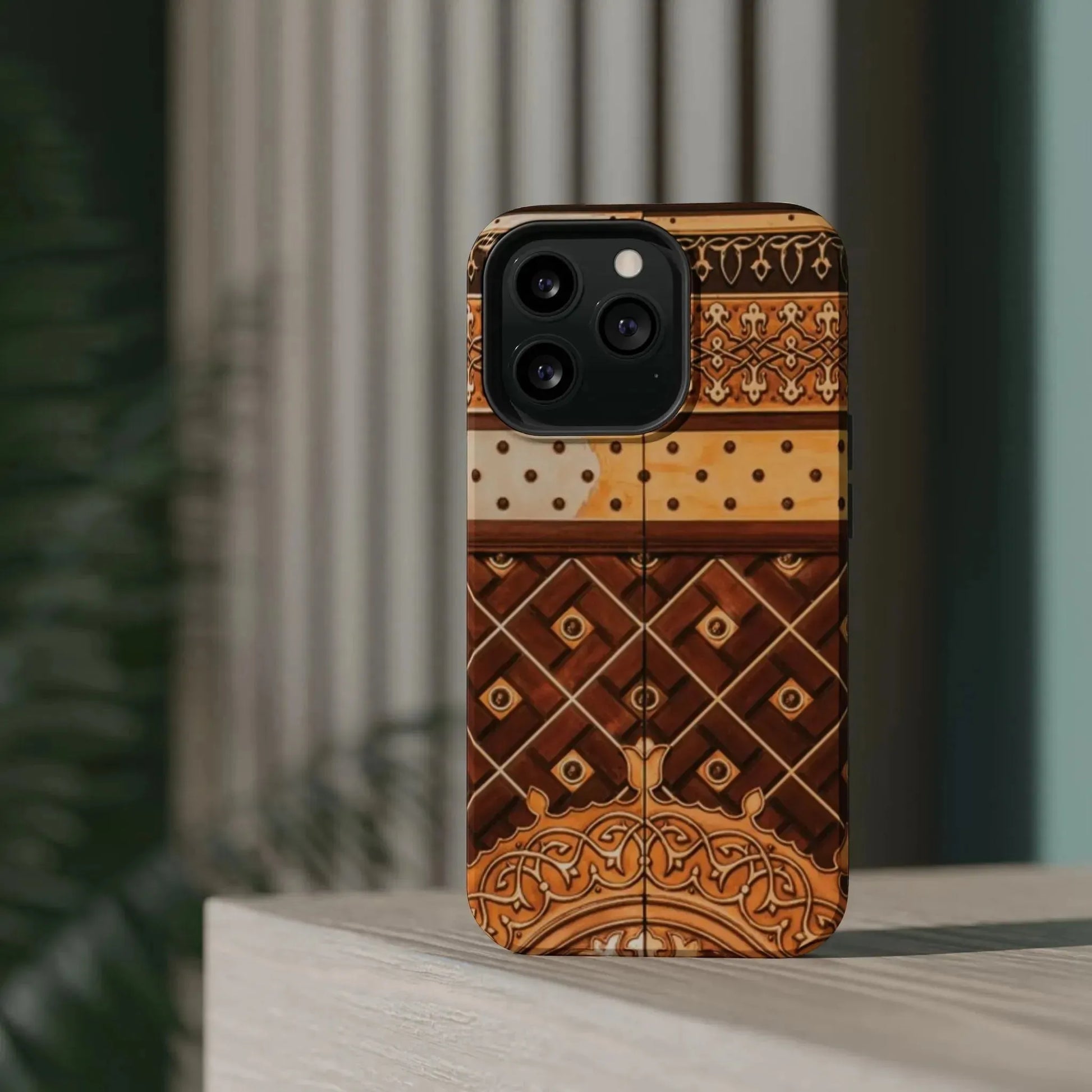 Masjid Al Nabawi Door Design Iphone Magnetic Tough Cases book cover