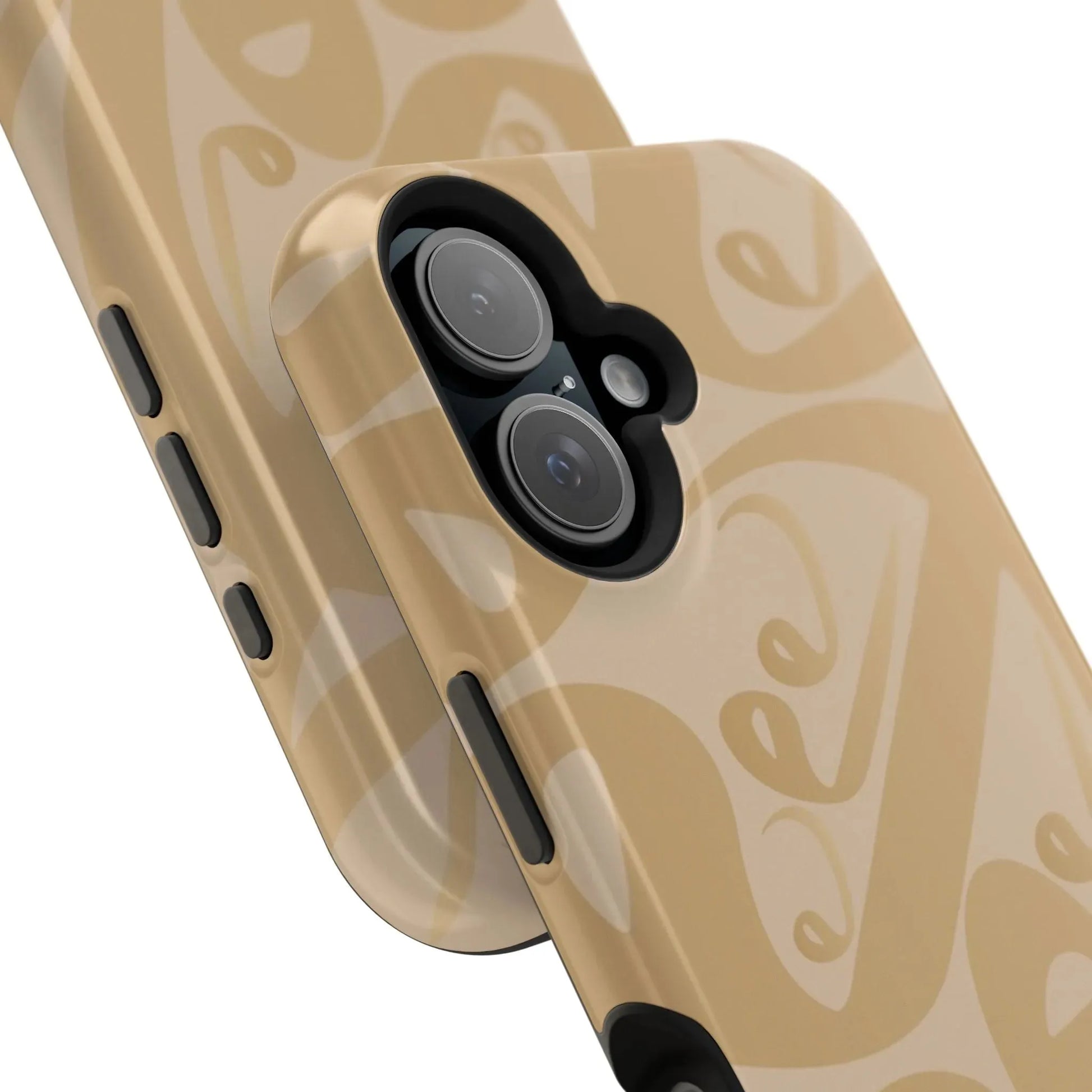 Waw " Design - Iphone Magnetic Tough Case book cover