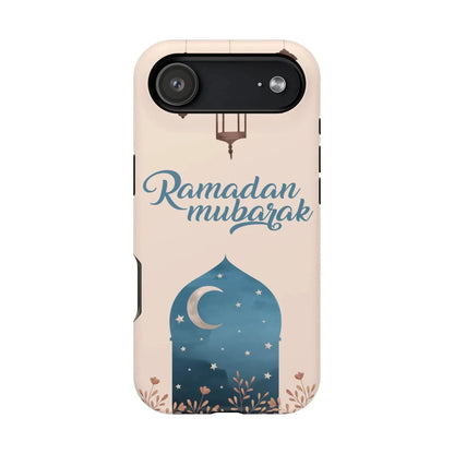 Ramadan Mubarak Design - Iphone Magnetic Tough Case book cover