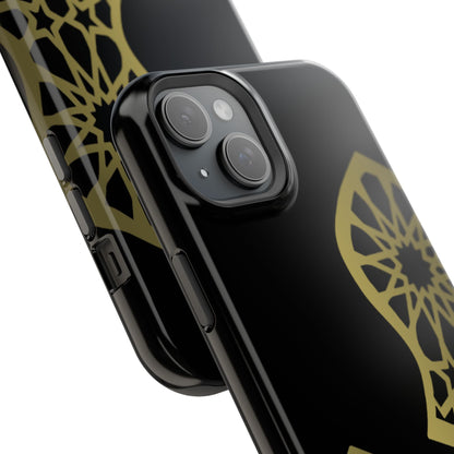 Grey and Gold Sandala Design Iphone Magnetic Tough Cases