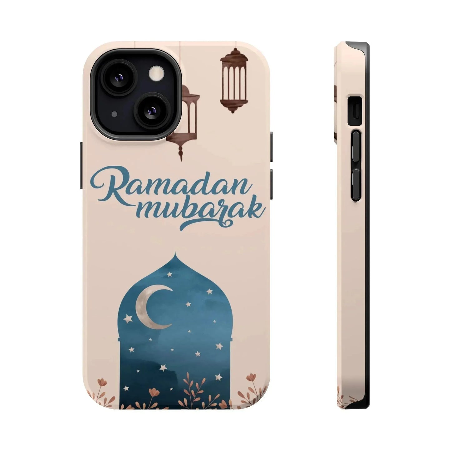 Ramadan Mubarak Design - Iphone Magnetic Tough Case book cover