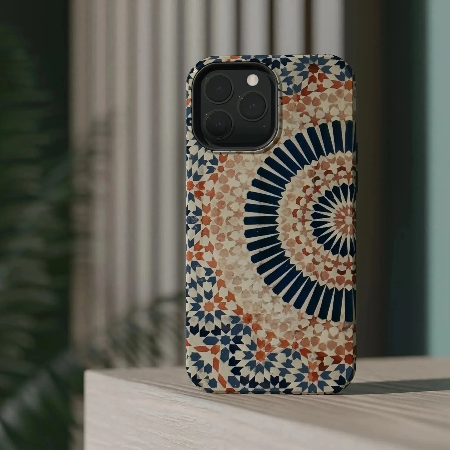 Moroccan Design Iphone Magnetic Tough Cases book cover
