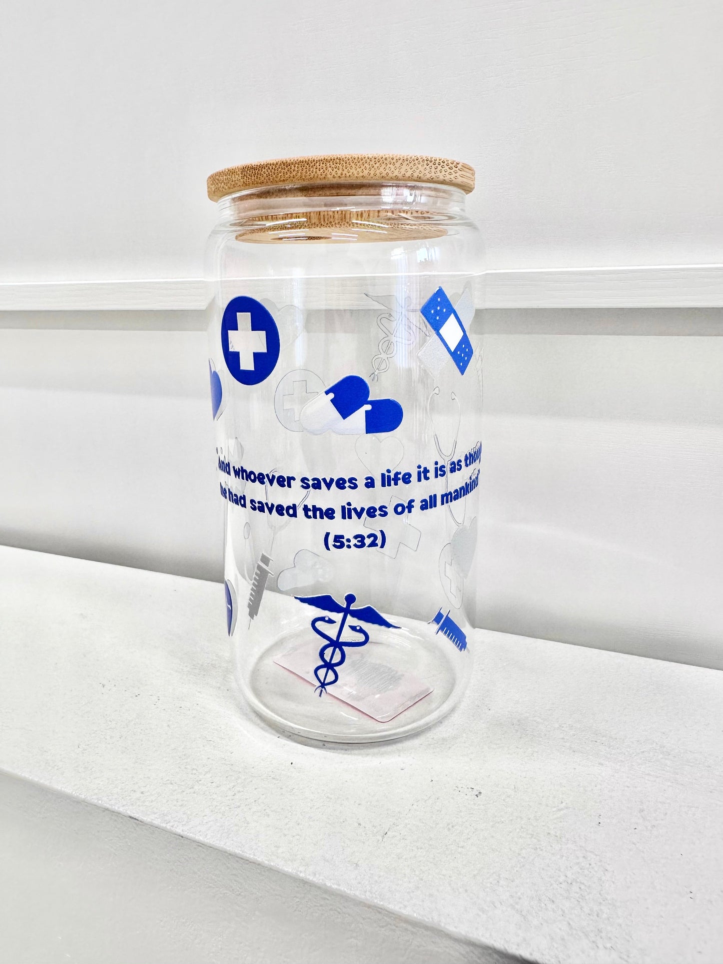 Muslim in Healthcare - Coffee Glass with Lid