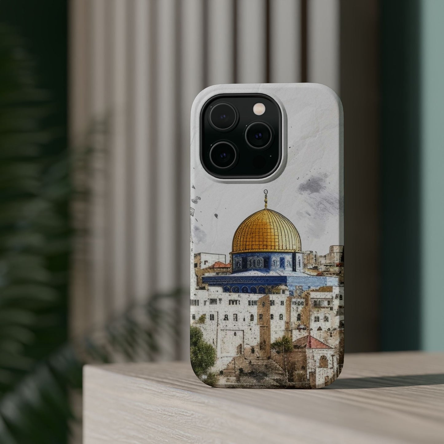 Jerusalem City  2 Design Iphone Magnetic Tough Case