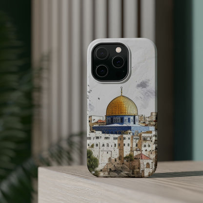 Jerusalem City  2 Design Iphone Magnetic Tough Case