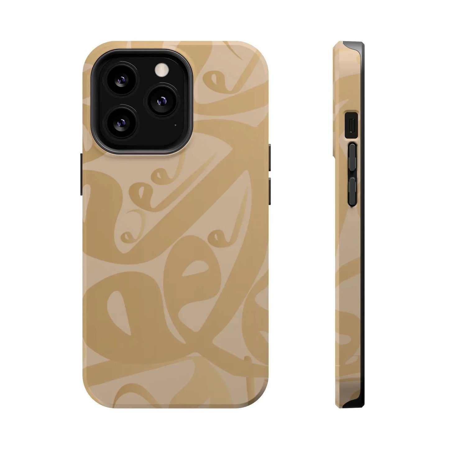 Waw " Design - Iphone Magnetic Tough Case book cover