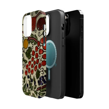 Jerusalem City Fruits Design Iphone Magnetic Tough Case book cover