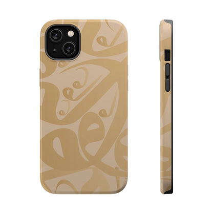 Waw " Design - Iphone Magnetic Tough Case book cover