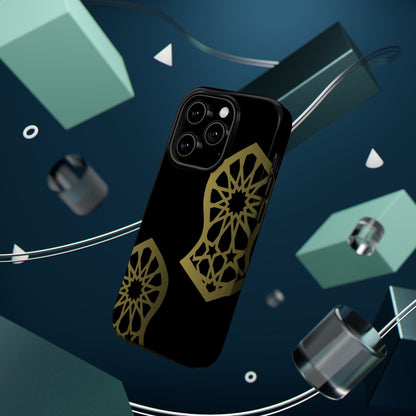 Grey and Gold Sandala Design Iphone Magnetic Tough Cases