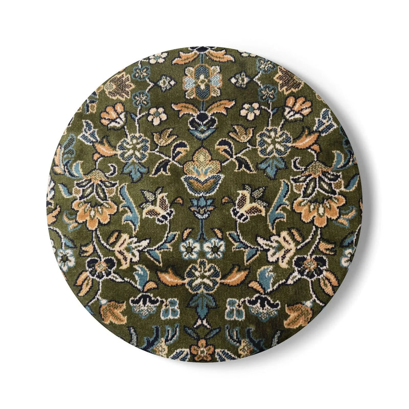Rawdah Pattern Ceramic Coaster, Stylish Drinkware, Home Decor, Gift for Housewarming, Coffee Table Accessory book cover