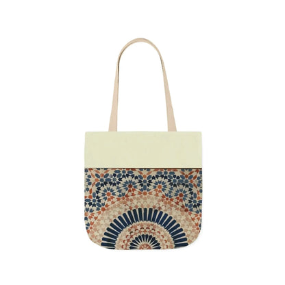 Moroccan Design Tote Bag, 3-Color Straps book cover