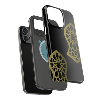 Grey and Gold Sandala Design Iphone Magnetic Tough Cases
