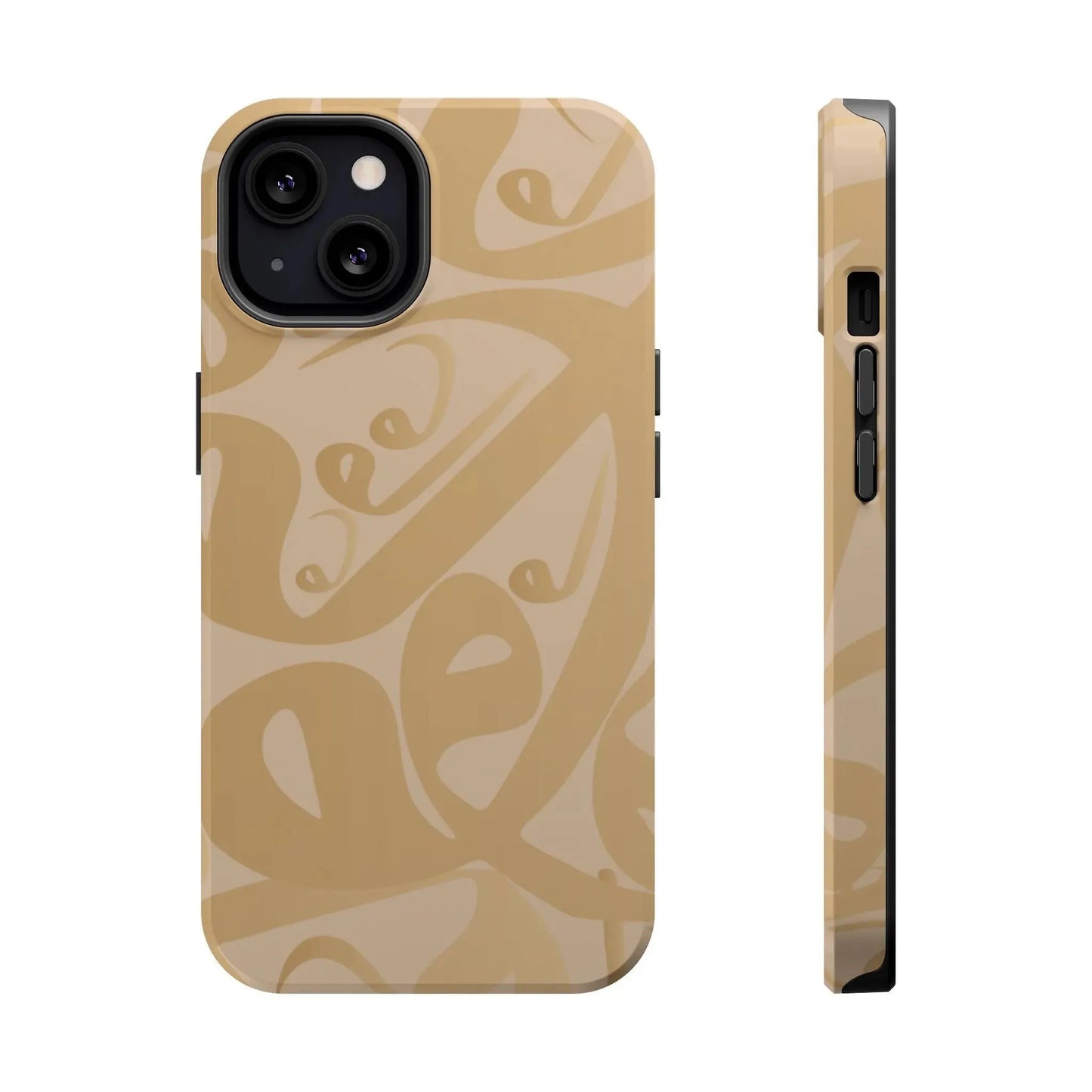 Waw " Design - Iphone Magnetic Tough Case book cover