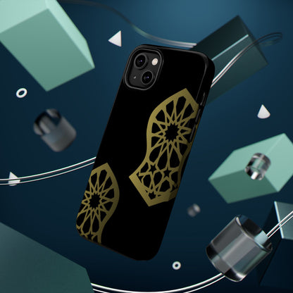 Grey and Gold Sandala Design Iphone Magnetic Tough Cases